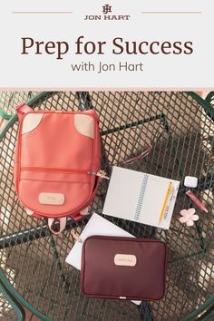 Prep for success with Jon Hart's stylish and durable collection. Explore our range of backpacks, handbags, wristlets, and laptop cases, perfect for back to school. Whether you're in college, high school, or elementary, our products are designed to meet all your needs. Get ready for the new school year with top-quality gear that combines functionality and style. Fall Yall, Handcrafted Bags, Snack Bags, Laptop Cases, The New School, Professional Fashion