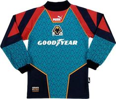 a jersey with the words goodyear printed on it