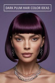 29 Dark Plum Hair Color Ideas: Bold and Beautiful Shades for 2024