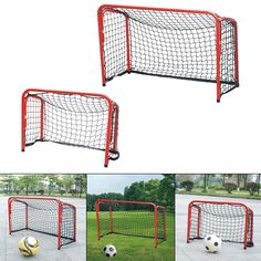 ad eBay - Metal Soccer Goal with Frame Football Goal for Games Playground Backyard - Buy Now, click the link (eBay)