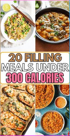 20 filling meals under 300 calories that are easy to make and delicious for the whole family