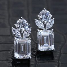 49551286796598 Trendy Stud Earrings, The Bling Ring, Wedding Party Jewelry, Women Earrings, Cz Stud Earrings, Crystal Stud Earrings, Girls Earrings, Trendy Accessories, Trendy Jewelry