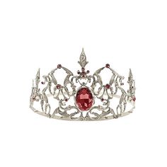 Red Crown Aesthetic, Dragon Crown, Tiara Jewelry, Crown Hair Accessories, Dragons Crown, Aesthetic Png, Red Crown, Crown Hair