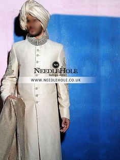 Charming menswear sherwani for wedding in Canterbury UK Sherwani For Wedding, Grooms Outfit