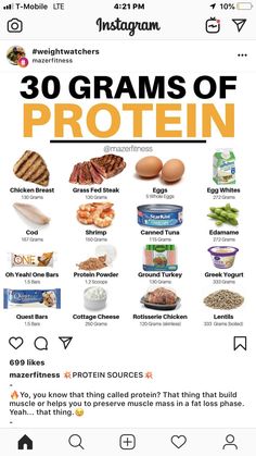 High Protein Foods List, Protein Foods List, Healthy Weight Gain Foods, Food To Gain Muscle, Protein Meal Plan, Bariatric Diet, Bariatric Eating, Healthy High Protein Meals, Easy Healthy Meal Prep