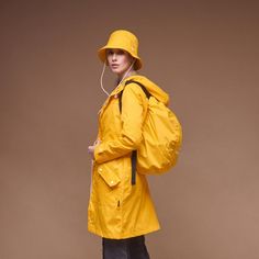 Membrane breathable waterproof fabric 10000/5000, 100% nylonTeflon DuPont DWRSeams sealing technologyZippers YKK, accessories Due Emme and PrymReflective elementsThe raincoat is packable and lightweightMachine washable2 side pockets, 1 inner pocketLightweight lining, 100% polyesterBreathable and resistant to wind and rainTemperature range from +10 to +25The depth of the hood, the waist and сuffs are adjustableClassic raincoat is made of membrane breathable fabric 10000/5000 which has waterproof Yellow Rain Jacket, Waterproof Hat, Hooded Trench Coat, Long Rain Coat, Waterproof Rain Jacket, Raincoat Jacket, Yellow Raincoat, Raincoats For Women, Waterproof Jacket