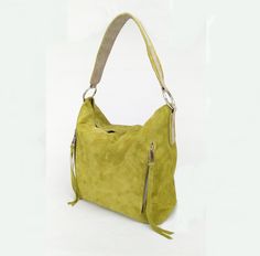 "This is Shayan hobo bag from suede Italian leather with a unique soft surface in light warm green color (pistachio) Shayan hobo bag is highly functional, providing you with plenty of space to carry your essentials around with ease. Dimensions: Height - 26 cm ( 10.24 \") Width - 27 cm ( 10.63 \") Depth- 12 cm ( 4.72 \") (depth is measured across bottom of backpack) Key features: * The sturdy zip closure ensures that your belongings remain safe, whether you're at work or traveling. * A large fron Green Suede Shoulder Bag For Everyday Use, Green Suede Bags For Everyday Use, Hobo Purse, Leather Backpack Purse, Green Purse, Vintage Backpacks, Black Leather Backpack, Leather Hobo Bag, Leather Hobo