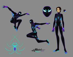 an animation character poses for the spider - man movie, which is set to be released in