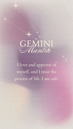 an image of the words gemini mammas on a blurry background