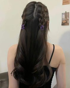 Easy Hairstyles For Thick Hair, Hair Inspiration Long, Dye Ideas, Hairstyles For Layered Hair, Peinados Fáciles Para Cabello Corto, Hair Tutorials For Medium Hair