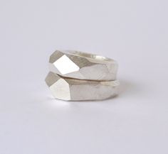 Seb Brown Silver Slab Rings, available in store and online Wax Carved Signet Ring, Wax Ring Carving Ideas, Lost Wax Jewelry, Avant Garde Jewelry, Mens Jewerly