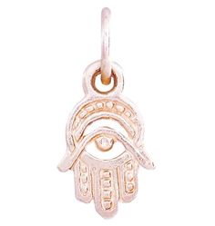 The Hamsa Mini Charm is approximately 11.7mm X 6.8mm. Helen Ficalora small charm pendant available in yellow gold, pink gold and white gold and sterling silver. Hamsa Charm, Gold Hamsa, Hamsa Pendant, Image Svg, Hamsa Necklace, Mini Charm, Small Charms, Hand Of Fatima, Necklaces And Bracelets