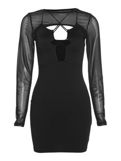 Brand Name: ARTICATSilhouette: SheathOrigin: CN(Origin)Season: Spring/AutumnNeckline: O-NeckSleeve Style: RegularDecoration: BacklessStyle: StreetwearDresses Length: Above Knee, MiniMaterial: SpandexAge: Ages 18-35 Years OldProfile Type: XModel Number: blackClosure Type: PulloverSleeve Length(cm): FullType: RegularRelease Date: Autumn 2021Fabric Type: KnittingGender: WOMENMaterial Composition: Synthetic fiberWaistline: empirePattern Type: Solid Girls Corset, Streetwear Dress, Stitching Dresses, Matching Sets Outfit, Casual Party Dresses, Dress Women Elegant, Party Dress Long Sleeve, Long Sleeve Casual Dress, Midi Dress Casual