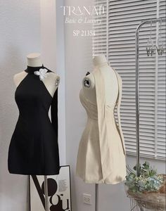 Black And White Outfits, Classy Short Dresses, Stage Outfits, White Outfits, Classy Dress, Chic Dress, Fancy Dresses