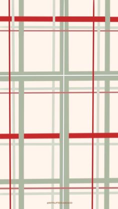 a plaid pattern with red and green stripes