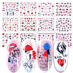 Shipping: Worldwide Express Shipping AvailableDelivery time: 7-15Days Fast ShippingReturns: Fast refund, 100% Money Back Guarantee.Brand Name: SWEET TRENDOrigin: Mainland ChinaNumber of Pieces: COMBOModel Number: LYBN1489-1500Item Type: Sticker & DecalStyle: Valentines Romantic Nail DesignsSize: 16*25.5cmQuantity: 12pcs/ SheetMaterial: Plastic PaperItem Condition: 100% Brand New and High QualityItems: Romantic Valentines Water Decals SlidersType: Valentines Sliders for Nails InscriptionsStyle: V Flower Heart Tattoo, Valentines Manicure, Valentine Nail Art, Romantic Nails, Nail Polish Stickers, Nail Designs Valentines, Nail Patterns