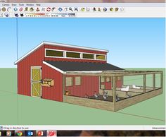 a computer screen shot of a chicken coop