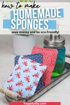 DIY sponges Dish Cloths Kitchen, Homemade Dish Cloths, Diy Dish Cloths Sew, Reusable Dish Sponge, Sewing Projects For Craft Shows, Easy Kitchen Sewing Projects