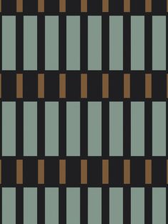 a black and brown checkered wallpaper pattern with vertical lines in the center,