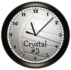 a clock with the word crystal on it's face and numbers in different languages