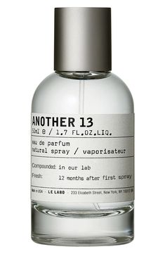 Le Labo AN0THER 13 Eau de Parfum | Nordstrom Clean Perfume, Fragrance Cologne, Clean Scents, Best Perfume, Christmas 2024, Bottle Design