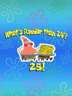 a cartoon character is pulling a cart full of boxes with the words, what's funnier than 24?