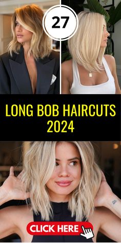 Discover 27 stunning long bob haircuts perfect for 2024From sleek straights to wavy layersthese lobs are ideal for women seeking versatility and chic styleEmbrace the elegancewhether you're a professionalover 50or craving a fresh lookDive into our top picks for an inspiring hair transformation this year. Bob Hairstyles Ideas, Sleek Straight Hair, Layered Thick Hair, Medium Layered Haircuts, Glamorous Hair, Long Bob Haircuts, Round Face Haircuts, Girl Haircuts