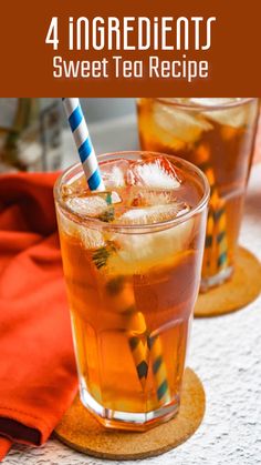 4 Ingredient Sweet Tea Recipe Global Cuisine, Tea Tasting, Flavored Tea, Inspired Recipes, Sweet Tea