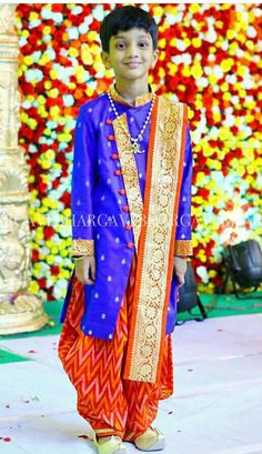 Kids Langa Jacket Designs, Dhoti Function For Boys, Wedding Dress For Boys, Paithani Baby Boy Dress, Baby Boy Traditional Clothes Indian, Boys Kurtha Models Kids, Father Son Matching Outfits, Boys Dresses