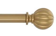 an image of a gold curtain rod