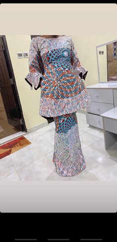 Arewa Ankara Dress Styles, Latest Arewa Ankara Style, Bubu Top And Skirt, Arewa Ankara Skirt And Blouse, Arewa Ankara Styles, Ankara Dress Designs, Ankara Long Gown Styles