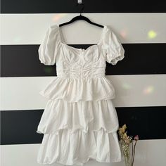 This Dress Is Brand New And Unfortunately Didn’t Fit Me! Little Things, Brand New, Womens Dresses, White, Dresses, Women Shopping, Clothes, Color