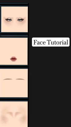 Face Dress To Impress Ideas, Face Tutorial Dress To Impress, Dti Face Tutorial, Dress To Impress Makeup, Dress To Impress Face Combos, Blonde And Blue Hair, Makeup Combo, Face Tutorial, Royal High Outfits Ideas Cheap