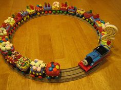 an image of a toy train made out of legos on pinterest's page