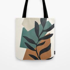 Our premium Tote Bags are hand-sewn in the U.S.A. and feature a high-quality print that'll never fade. Constructed with a premium, canvas-like material and double-stitched for quality, our totes make amazing grocery and beach bags.       - Available in three sizes    - Crafted with durable, lightweight poly poplin fabric    - Double-stitched seams and stress points     - 1" wide cotton webbing carrying strap    - Machine washable, tumble dry low  Keywords: Leaf, Botany, Plant, Illustration, Tree Illustration Tree, Painted Bags, Cute Tote Bags, Eco Bag, Towels Design, Beach Tote Bags, Beach Tote, City Art, Poplin Fabric