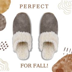 Keep your feet warm on chilly mornings and nights. https://www.wideshoes.com/SLIPPERS-CLOGS-C84.aspx Clogs