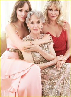 two women sitting next to each other in front of a window with the caption vanity fair