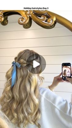 Wedding Hairstyles Easy, Dinner Hairstyles, Braid Hack, Routine Hair Care, Casual Hairstyles For Long Hair, Hairstyles Pinterest, Bow Hairstyles, Hairstyles Fall, Fun Hairstyles