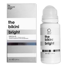 The Bikini Bright Brightening Milk - THE BIKINI BRIGHT SERUM 1.69OZBenefitsHelps brighten the appearance of dark spot pigmentation, helps soothe irritation and redness, help manage ingrown hairs and help manage odor often caused by hair removal treatmentsIdeal for bikini area, inner thighs, underarms and any body pigmentation concernsDelicately balanced pH allows for intense brightening without irritationEasy to use roll-onKey Ingredients1% alpha arbutin helps brighten and even skin tone (a safe Body Pigmentation, Serious Skin Care, Ingrown Hairs, Body Moisturizers, Body Serum, Unwanted Hair Removal, Body Skin Care Routine, Unwanted Hair, Beauty Skin Care Routine