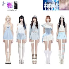 Friends Clothing, Kpop Outfit Ideas, Clothes To Draw, Kpop Idol Outfits, Gg Outfits, 2000s Girl, Kpop Fits, Outfit Kpop