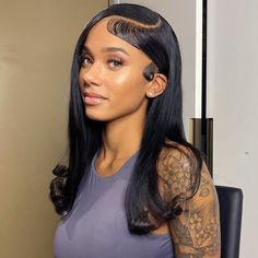 PRICES MAY VARY. Bob wig human hair Material:Unprocessed 9A Brazilian virgin colored human hair lace front wigs, true to Length,full and thick,natural look,health and comfort, soft and bouncy, can be dyed, bleached, straightened and restyle lace front wigs human hair pre plucked Advantage:13x4 lace front wigs human hair pre plucked with Natural Hairline, Soft & Durable, Breathable & Invisible Lace Fits Your Skin, Natural Baby Hair Around. Can do Free/ Middle/ Side Part Easily HD Lace Front Wigs Jet Black Curly Wig, Side Part Frontal Wig Straight, 16 Inch Wig Hairstyles, Lace Frontal Wig Hairstyles, Black Wig Hairstyles, Short Wig Hairstyles, 16 Inch Wig, Side Part Lace Front Wigs, Cute Wig Hairstyles