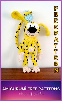 an amigurum free pattern for a stuffed animal