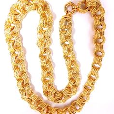 Circular Link Necklace 14kt Yellow Gold Weight: 17 Grams 12 Inches Length. 12mm Wide Links Elegant Yellow Chain Necklace For Formal Events, Formal Yellow Gold Chain Jewelry, Gold Link Necklace, Diamond Cluster Earrings, Gold Link, Cluster Earrings, Natural Ruby, Diamond Cluster, Link Necklace