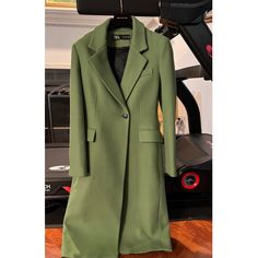 Brand New Zara Wool Blend Coat In Greenish Color,The Fitting Is Perfect,Never Worn Flawless Coat, High Quality,I Just Can’t Find The Tag Designer Green Blazer For Work, Fitted Green Zara Outerwear, Zara Green Formal Outerwear, Elegant Green Zara Outerwear, Elegant Green Outerwear For Work, Zara Luxury Fitted Outerwear, Elegant Solid Zara Outerwear, Fitted Luxury Zara Outerwear, Luxury Fitted Zara Outerwear