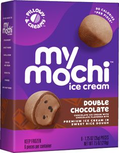 my mochi ice cream with chocolate