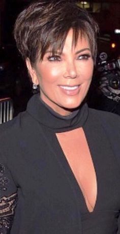 Chris Jenner Haircut Short Hair, Kris Jenner Haircut Short Hair, Chris Jenner Haircut, Kris Jenner Haircut, Kris Jenner Hair, Jenner Hair, Kardashian Hair, Short Sassy Haircuts, Chin Length