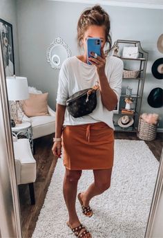 Summer Outdoor Outfits Women, Skorts Skirts For Women, Teacher Outfit Ideas, Outfit Ideas For Summer, Trip Outfits, Teacher Outfit, Summer Trip