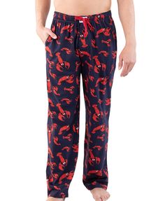 PRICES MAY VARY. FUNNY DESIGNS: This pair of pajama pants features a humorous design of lobsters. These novelty pants are sure to make you laugh with their clever jokes. COMFORTABLE PAJAMA BOTTOMS: These pajamas are made from 100% premium cotton, making them super soft. They're also preshrunk, so they're conveniently machine washable. Just tumble dry low. ELASTIC WAISTBAND: No need for uncomfortable or inconvenient pajama pants! Our men's pajama pants feature a plush-backed elastic waist for a c Male Pajamas, Onesie Pajamas Women, Clever Jokes, Family Matching Pjs, Adult Onesie Pajamas, Pj Pant, Animal Pajamas, Kids Onesies, Family Pajama Sets