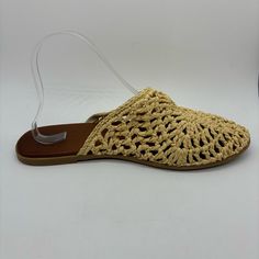 Nwot Billabong La Palma Mule Sandal Raffia Flat Women’s 10 Beige Tan New Without Tags Xp Sh7 Mule Sandals, S 10, Tan Color, Billabong, Tan Brown, Womens Flats, Mule, Women's Shoes Sandals, Size 10