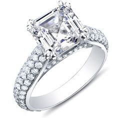 Looking for similar items? www.best-rings.com Find many great new & used options and get the best deals for 2.40 Ct. Asscher Cut Diamond Engagement Ring H Color Vs1 Clarity GIA Certified at the best online prices at eBay! Free shipping for many products! Luxury Asscher Cut Ring With Polished Finish, Luxury Asscher Cut Rings With Polished Finish, Cushion Cut Pave Engagement Ring, Asscher Cut Diamond Engagement Ring, Favorite Engagement Rings, Pave Diamond Engagement Rings, Cushion Cut Engagement, Asscher Cut Diamond, Cushion Cut Engagement Ring